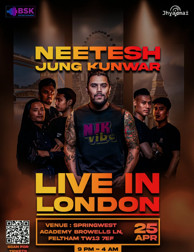 NJK Vibes London: Neetesh Jung Kunwar Live at Springwest Academy