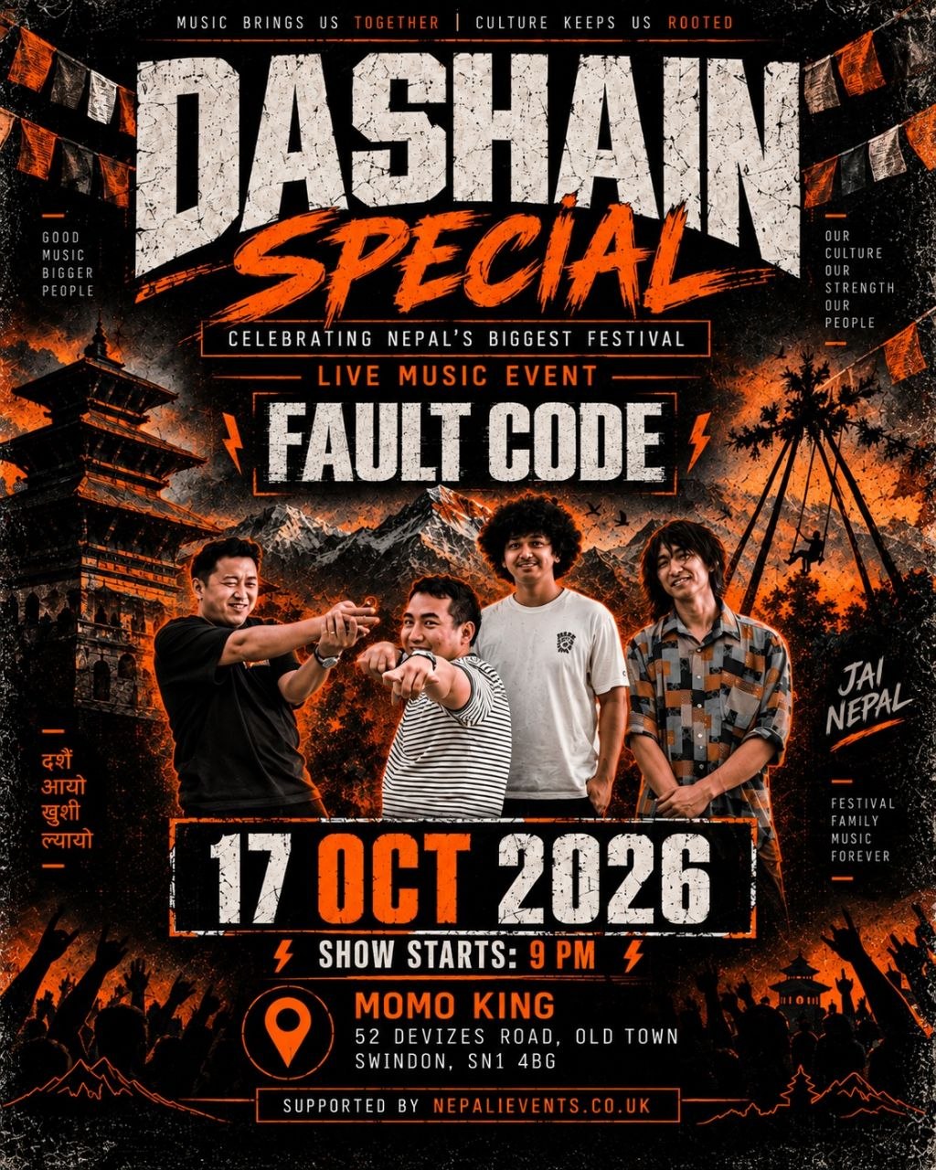 Dashain Special - Fault Code Live Music